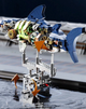 Конструктор Механічна Акула MJI Sharks Machinery 13054 — 687 деталей - зображення 2