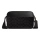 Сумка мужская Coach Graham Crossbody Bag In Signature Canvas Gunmetal/Charcoal/Black - изображение 1