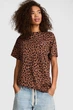 Футболка Victoria's Secret 46(L) Коричневий леопард (158313) - зображення 1
