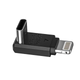 Адаптер-перехідник кутовий 90° GT3 PG company з USB Type-C на Lightning для для петличних мікрофонів, iPhone та iPad - зображення 1