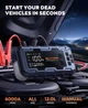 Пусковое устройство Buture Beta07 с компрессором (6000A, 26800mAh) (1377) - изображение 2