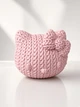 Настольная подставка для геймпада DualSense PS5 в стиле Hello Kitty (вязаная текстура) / Держатель джойстика - изображение 2