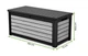 Садова скриня для зберігання Keter Deco deck box 630L 263822 штормовий сірий - зображення 4