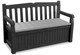 Лавка-скриня Keter Eden Garden Bench 265 л для зберігання графіт 250076 - зображення 1
