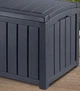Вуличний ящик для зберігання садового інвентарю Keter 230413 Glenwood 390 л графіт - зображення 4