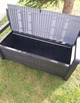 Лавка-скриня Keter Eden Garden Bench 265 л для зберігання графіт 250076 - зображення 4
