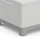 Стіл-скриня садова Keter Scandi Storage Table 264051 світло-сірий - зображення 8