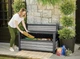 Лавка-скриня для зберігання Keter Deco Bench 227L Storm grey 261848 сірий - зображення 5