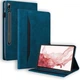 Чехол Deexe Business Style для Samsung Galaxy Tab S9 Plus (X810/816) - Blue - изображение 1