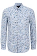 Сорочка з візерунком Barnes Dobby Jack&Jones блакитна 4XL (400153-light-blue-13613) - изображение 5