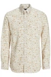 Сорочка з візерунком Barnes Dobby Jack&Jones молочна 6XL (400153-lactic-13611) - изображение 5