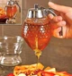 Диспенсер для меду Honey Dispenser 200 мл, харчовий акрил, неіржавка сталь, розмір 10 х 15 х 8 см - зображення 1