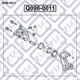 Суппорт тормозной задний, правый Q-FIX Q096-0011 LAND CRUISER PRADO 2003-2020, Ланд Крузер Прадо, Лексус GX - изображение 3