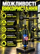 Підлоговий тренажер боксерська груша з мішком, 2 грушами, мішенню і регулюванням висоти, чорний - зображення 5