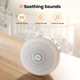 Машина білого шуму Lite D11 Max з 21 звуком для сну — White - зображення 7