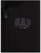 Толстовка (худі) для немовлят 6-12 місяців 74 см Gap Est. 1969 Logo (чорний) - изображение 2