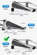 Док станция подставка Blueendless ST809 8 в 1 USB Type-C концентратор для ноутбука планшета ПРРО 8 портов - изображение 7