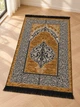 Килимок для намазу Ornament Sajda 165 × 65 см Золотистий - изображение 2