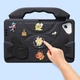 Противоударный детский чехол EVA Kids Like Cartoon с подставкой для Lenovo Tab One 8.7" экран / Lenovo Tab K9 (TB305FU, TB305XU) Чёрный - изображение 2
