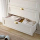 Комод, 6 шухляд, кремовий, 160x51x78 см FAGELFJALLET IKEA 006.116.42 - зображення 3