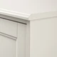 Комод, 6 шухляд, кремовий, 160x51x78 см FAGELFJALLET IKEA 006.116.42 - зображення 5