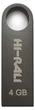 Накопичувач Hi-Rali Shuttle 4GB USB 2.0 (HI-4GBSHBK) Black - зображення 1