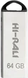 Накопичувач Hi-Rali Fit 64GB USB 2.0 (HI-64GBFITSL) Silver - изображение 1
