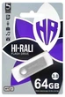 Накопичувач Hi-Rali Shuttle 64GB USB 3.2 Gen 1 (HI-64GB3SHSL) Silver - зображення 2