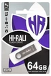 Накопичувач Hi-Rali Shuttle 64GB USB 2.0 (HI-64GBSHBK) Black - изображение 2