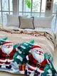 Плед велсофт полуторний Colorful Home 150*200 см Веселий Санта - зображення 1