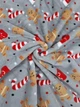 Плед велсофт полуторный Colorful Home 150*200 см Рождественские сладости - изображение 2