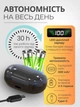 Слуховий апарат підсилювач слуху цифровий внутрішньовушний акумуляторний з шумозаглушенням USB Type-C до 30 годин роботи для літніх і дорослих компактний портативний з регулятором гучності 10 пар амбушур із зарядним кейсом та LED-дисплеєм - зображення 4
