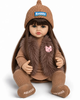 Реалістична Кукла Реборн 55 см повністю вінілова Doll Reborn Baby К0100203 - зображення 1