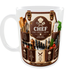 Кружка (чашка) з принтом CHEF | Шеф-кухар | кухар | подарунок кухарю | PROFESSIONAL APRON COLLECTION | керамічна 330 мл | біла ручка - зображення 1
