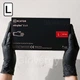 Перчатки нитриловые, Nitrylex Black, черного цвета, размер L,100 шт - изображение 1