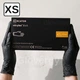 Перчатки нитриловые, Nitrylex Black, черного цвета, размер XS,100 шт - изображение 1
