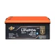 Акумулятор LP LiFePO4 25,6V - 230 Ah (5888Wh) (BMS 200A/100А) пластик Smart BT - изображение 5