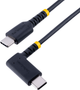 Кабель Startech USB-C - USB-C 2.0 Power Delivery 60W 0.15 м Black (R2CCR-15C-USB-CABLE) - зображення 1