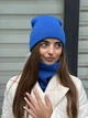 Молодежный комплект шапка и баф женский STD електрик - изображение 3