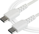 Kabel Startech USB-C - USB-C Power Delivery 2.0 60W 2 m White (RUSB2CC2MW) - obraz 2
