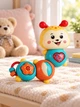 Погремушка со светом и музыкой для малышей 2 батарейки AAA желтая Limo Toy MC-8259 - изображение 2