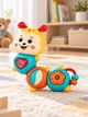 Погремушка со светом и музыкой для малышей 2 батарейки AAA желтая Limo Toy MC-8259 - изображение 4