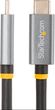 Кабель Startech USB-C - USB-C USB4 Gen 2x2 Power Delivery 100W 1 м Black (CC1M-40G-USB-CABLE) - зображення 3