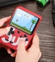 Портативна ігрова консоль SUP Game Box 500 in 1 3″ 500 ігор до 6 годин micro USB RCA для телевізора червона - зображення 2
