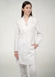 Женский медицинский халат STUGA MEDICAL белый (2900012) XL - изображение 7