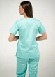 Жіночий медичний костюм STUGA MEDICAL «Софія» світло-зелений (77007017700702) M - зображення 6