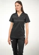 Костюм медичний STUGA MEDICAL «Марія» чорний (77008017700803) XS - зображення 4