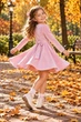 Платье Velvet Sparkle с мерцающими стразами Kiddo розовый 110 см - изображение 2