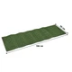 Туристический складной коврик Lesko 6832 186*56*1,8 см Army Green каремат для кемпинга - изображение 6