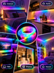 Неоновая LED лента 5 метров RGB с управлением телефона гибкая подсветка Neon Rope Light Bluetooth USB IP68 LONGITUD - изображение 2